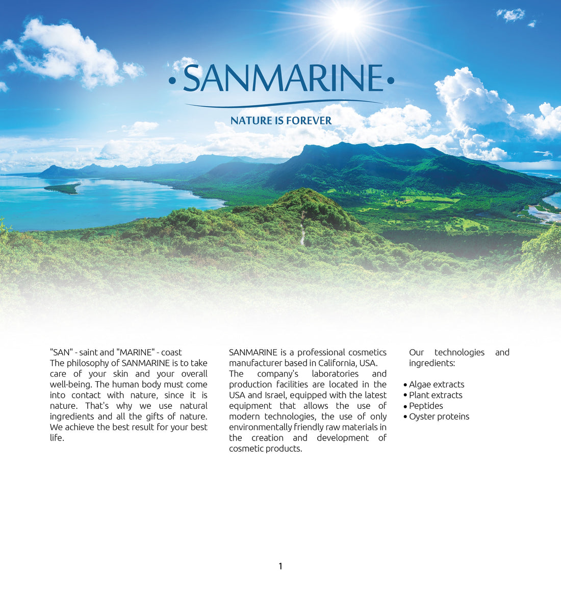 SanMarine Nature is Forever