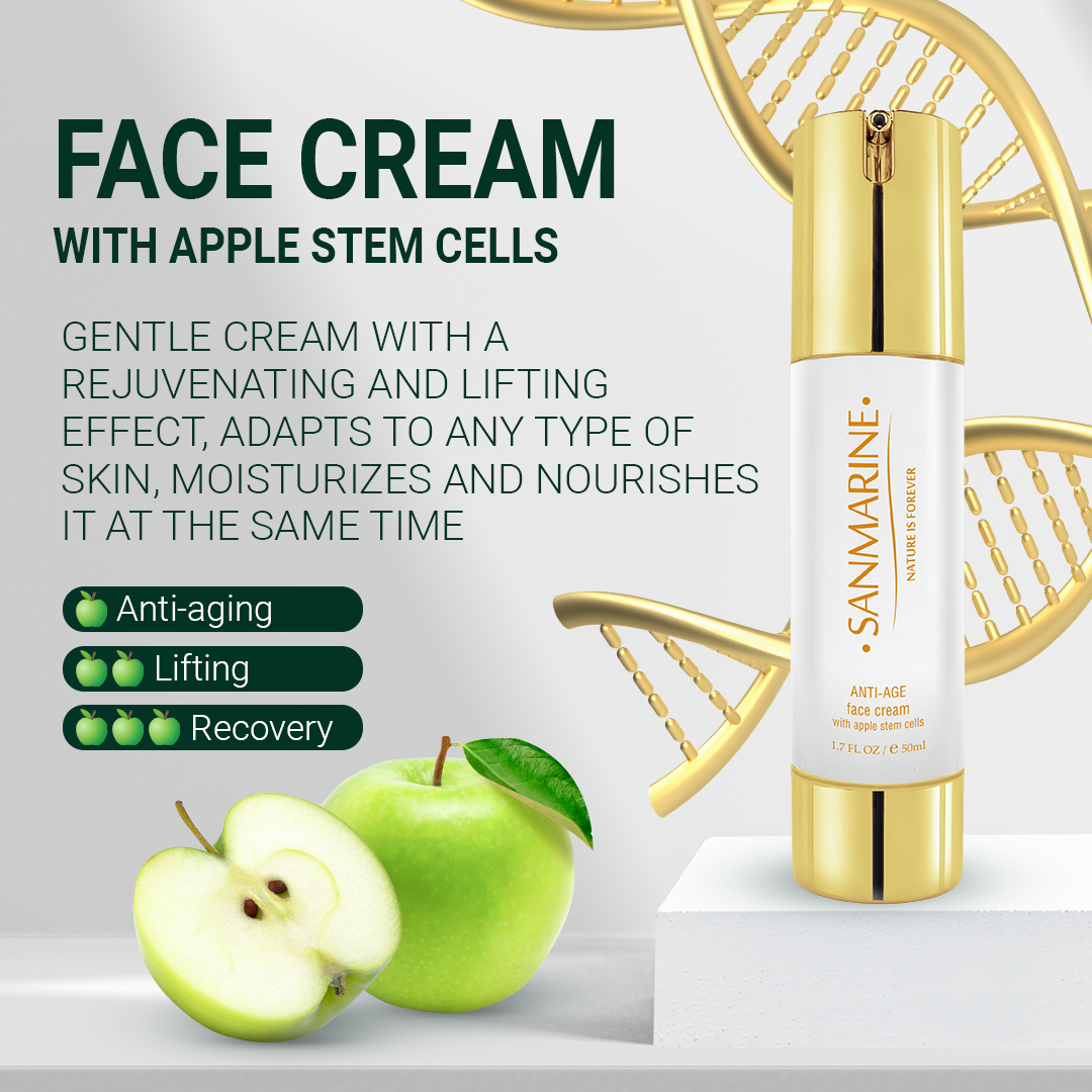 Face Cream with Apple Stem Cells