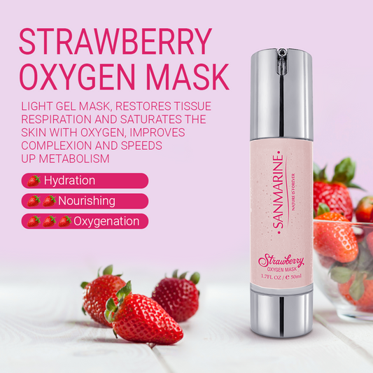 Oxygen Mask with Strawberry